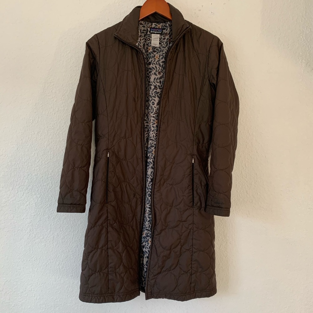 Patagonia Vintage Rare More Quilted coat Floral XS.